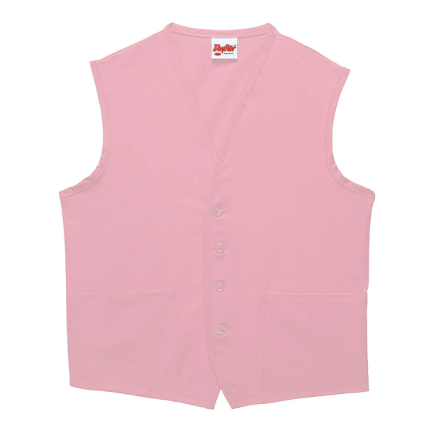 Deluxe Unisex Vest (two pockets) - Pink