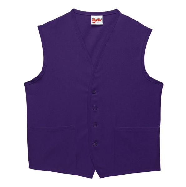 Deluxe Unisex Vest (two pockets) - Purple