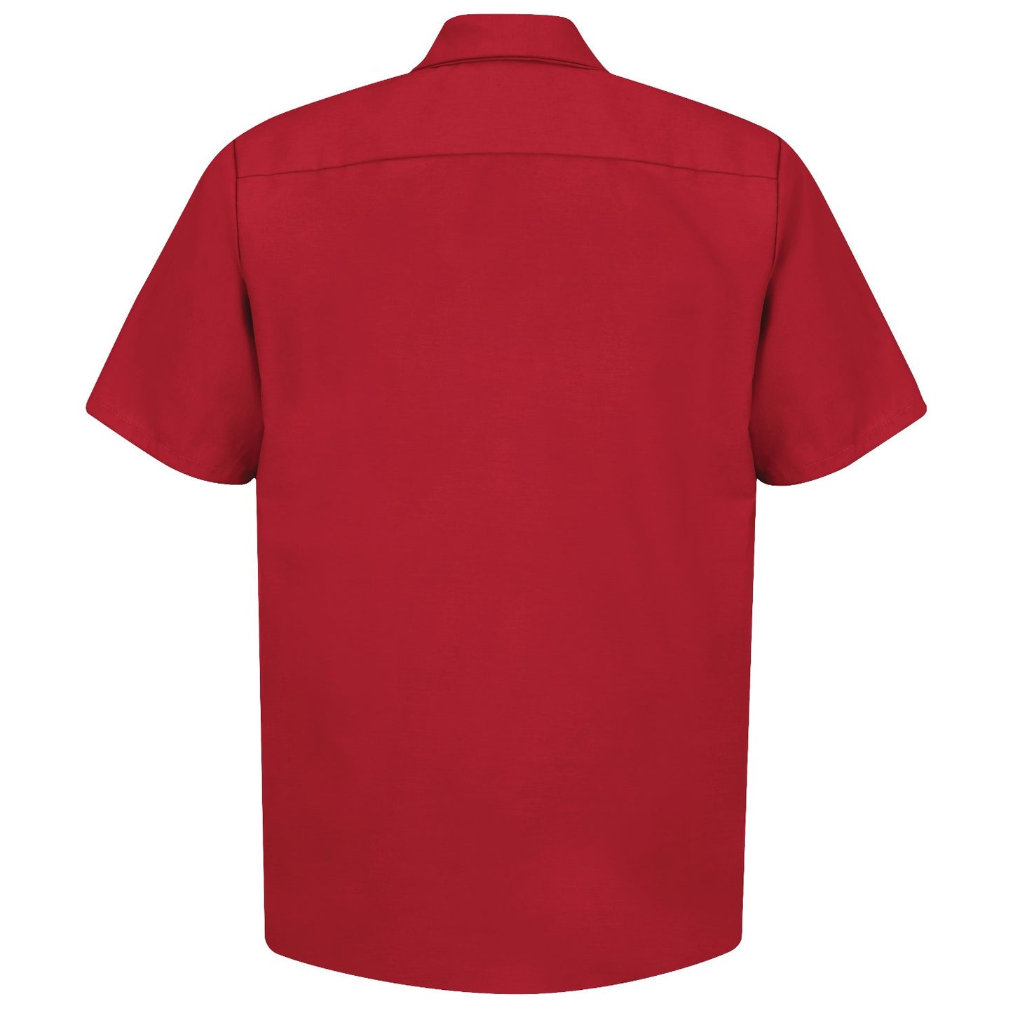 Red Kap® Short Sleeve Industrial Work Shirt- Red