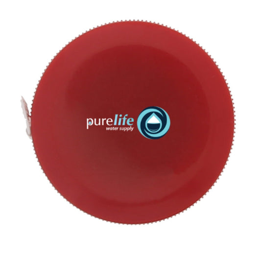 Retractable Tape Measure-Full Color - Red