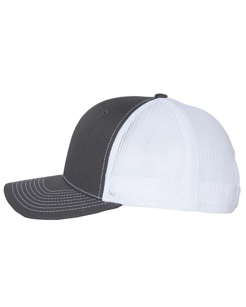 Richardson 112 Trucker Hat - Charcoal / White