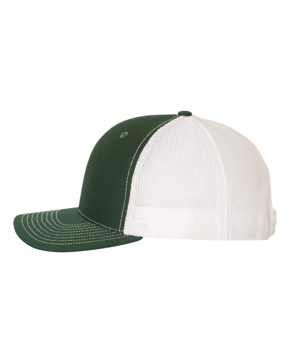 Richardson 112 Trucker Hat - Dark Green / White