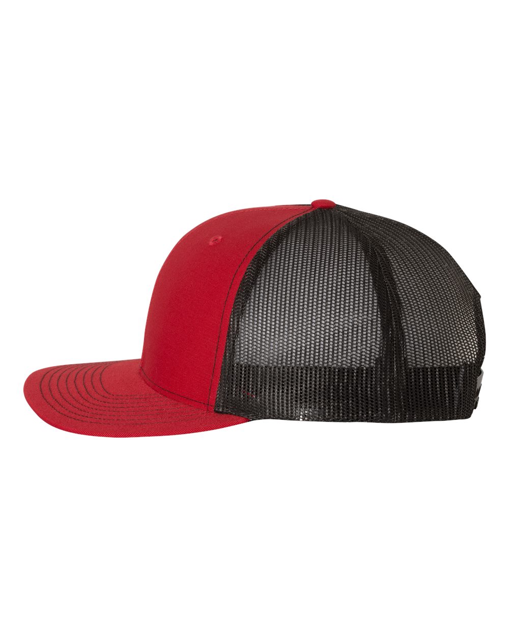 Richardson 112 Trucker Hat - Red / Black