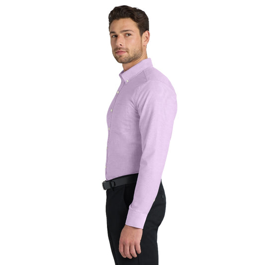 Port Authority® SuperPro™ Oxford Shirt - Soft Purple