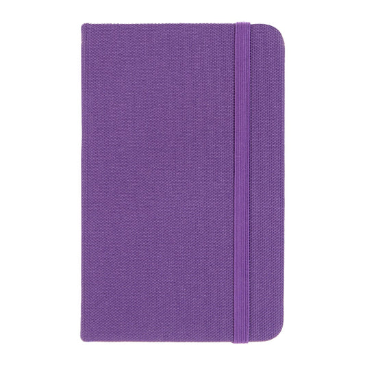 3.5" x 5.5" Recycled Pocket Bound Journal - Purple