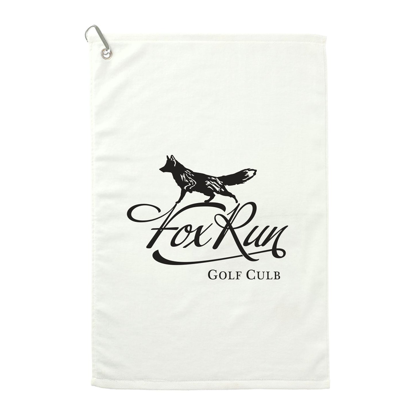 16" x 25" Terry Golf Towel - White