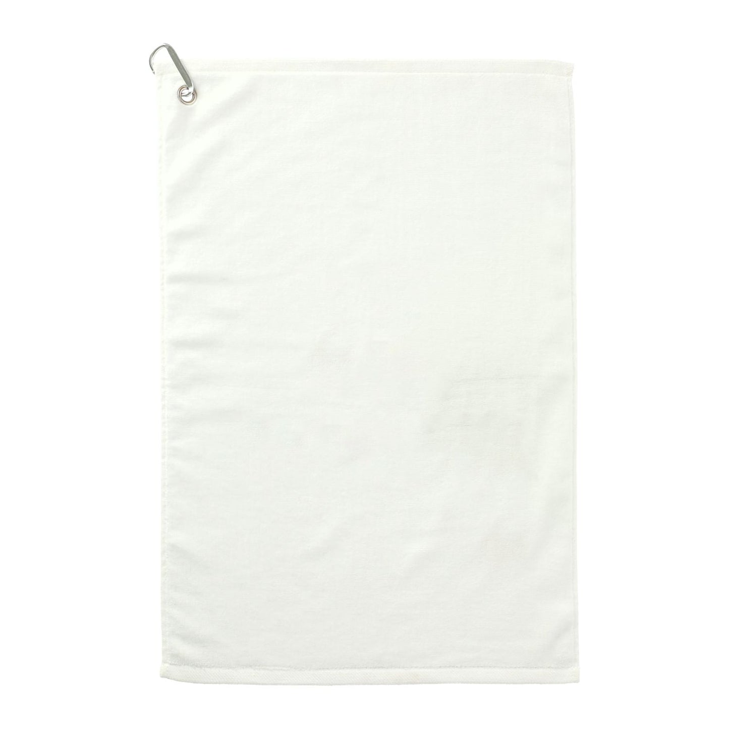 16" x 25" Terry Golf Towel - White