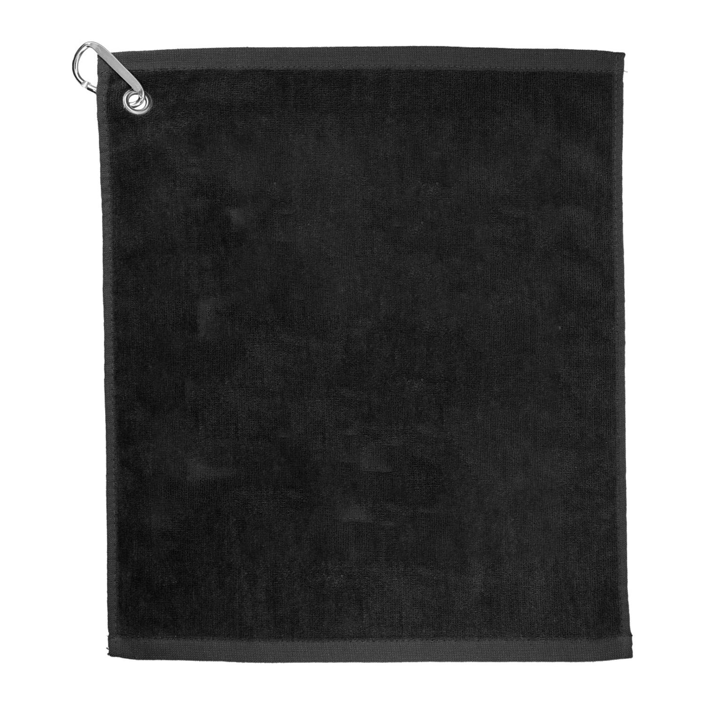 15" x 18" Terry Golf Towel - Black