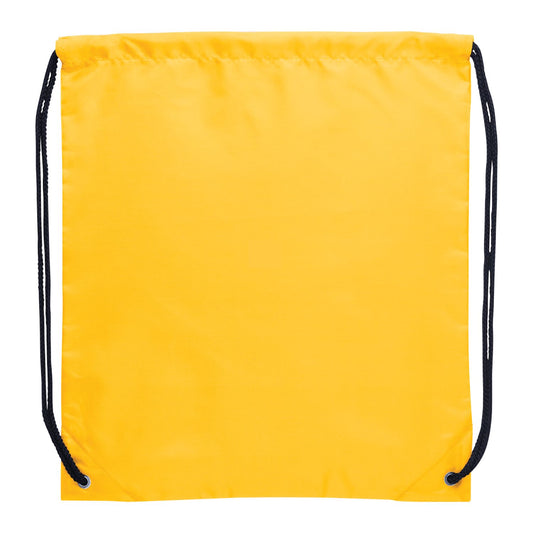 Oriole Polyester Drawstring Bag - Yellow