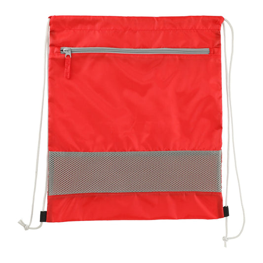 Sparks Recycled Drawstring Bag - Red