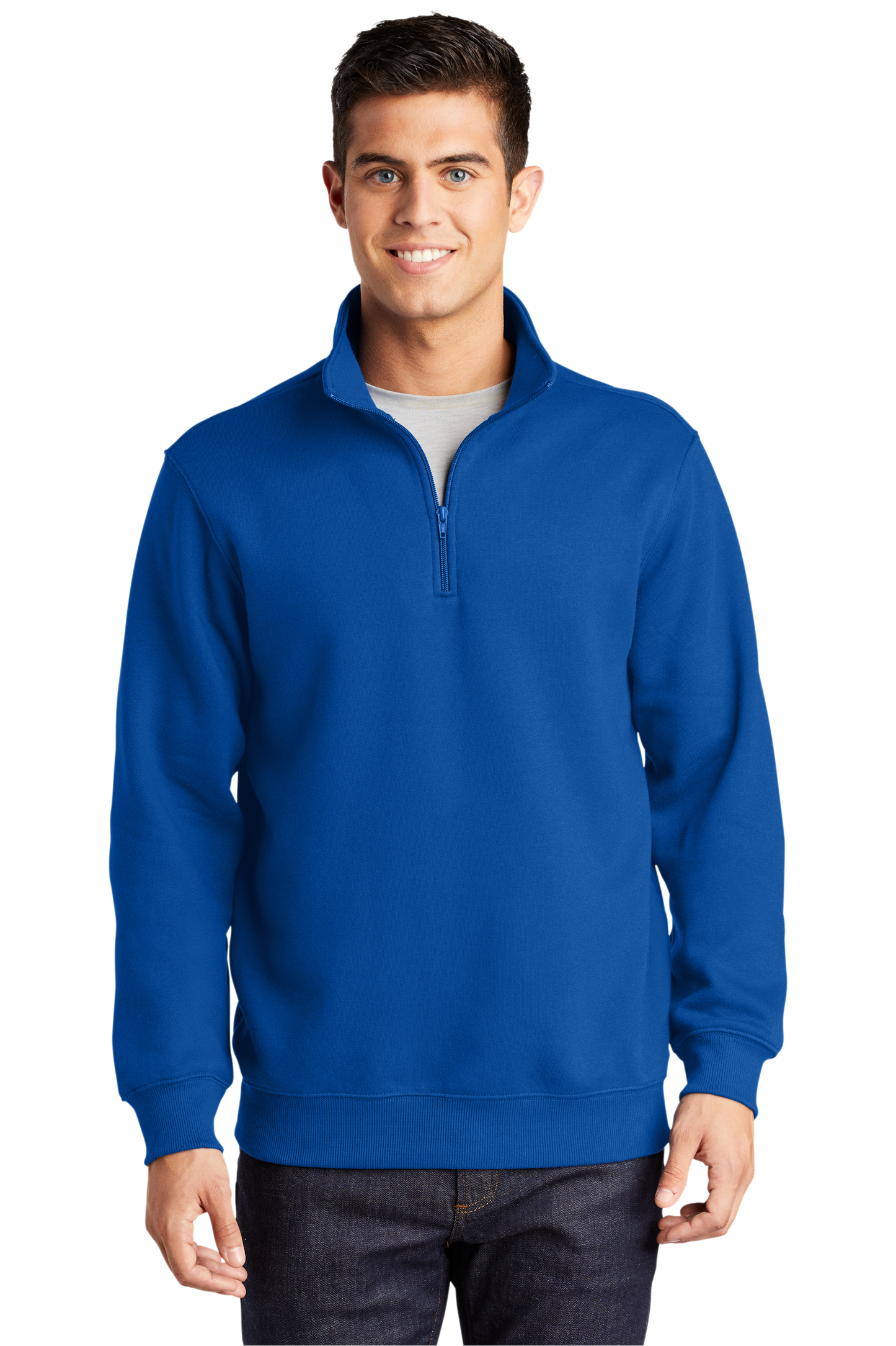Sport-Tek® 1/4-Zip Sweatshirt - True Royal