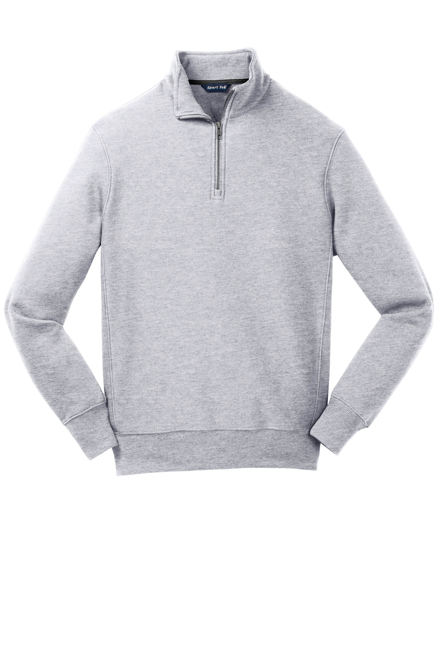 Sport-Tek® Super Heavyweight 1/4-Zip Pullover Sweatshirt - Athletic Heather