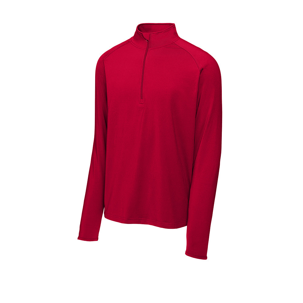 Sport-Tek® Sport-Wick® Stretch 1/4-Zip Pullover - Deep Red