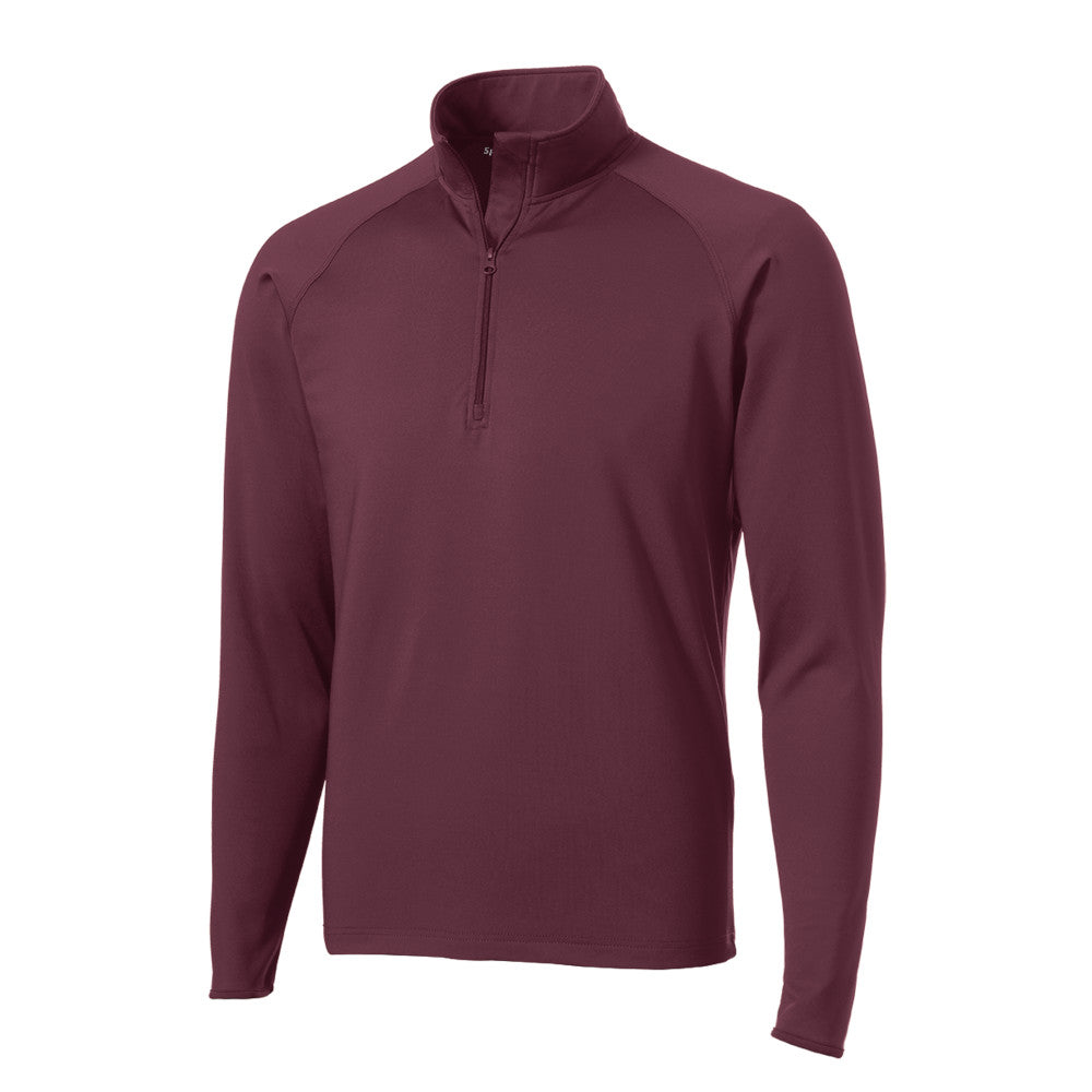 Sport-Tek® Sport-Wick® Stretch 1/4-Zip Pullover - Maroon
