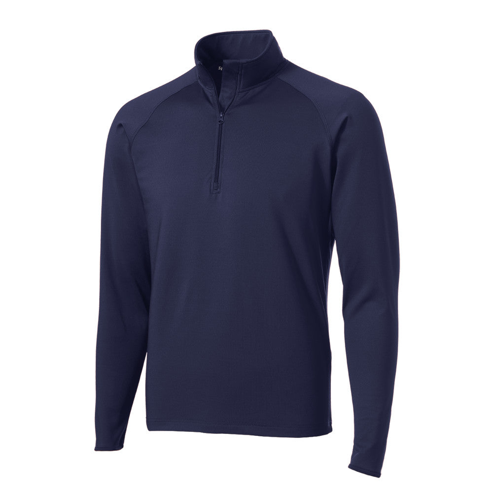 Sport-Tek® Sport-Wick® Stretch 1/4-Zip Pullover - True Navy