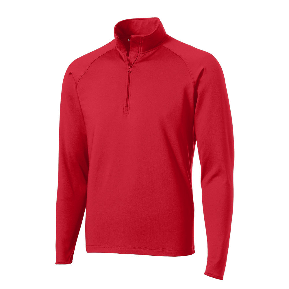 Sport-Tek® Sport-Wick® Stretch 1/4-Zip Pullover - True Red