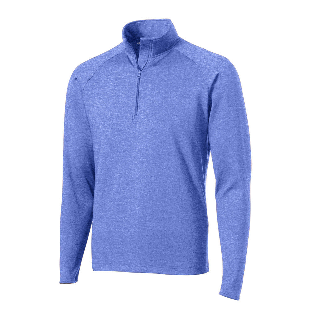 Sport-Tek® Sport-Wick® Stretch 1/4-Zip Pullover - True Royal Heather