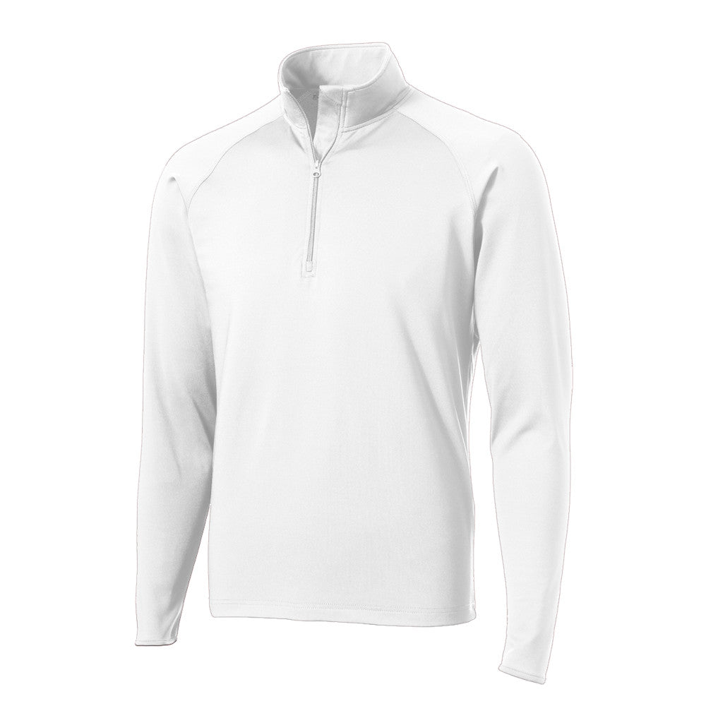 Sport-Tek® Sport-Wick® Stretch 1/4-Zip Pullover - White