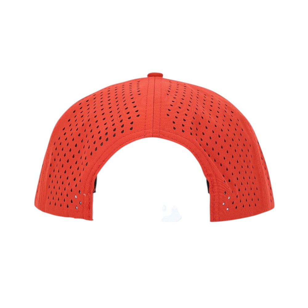 1010 Hats Five-panel Rope Dry-Fit Performance Hat - Red/White