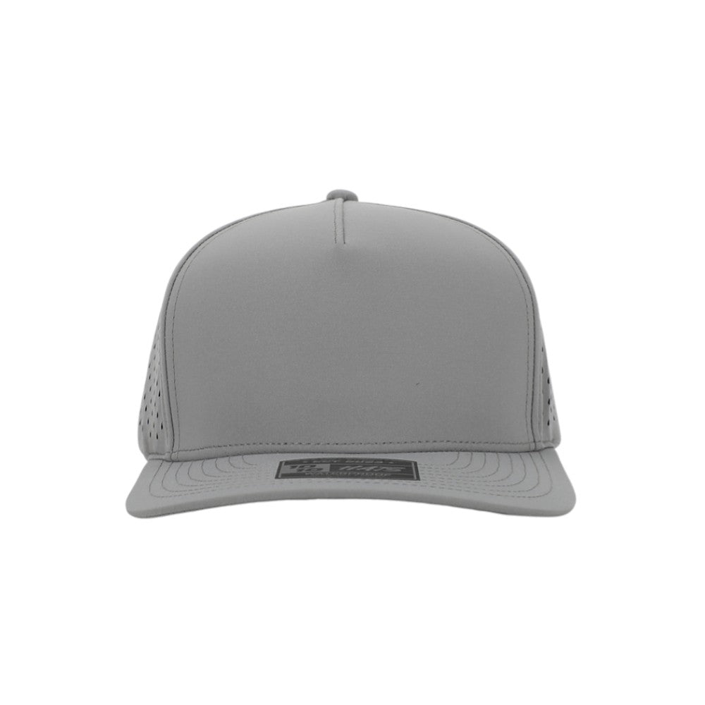 1010 Hats Five-panel Dry-Fit Performance Hat - Light Grey