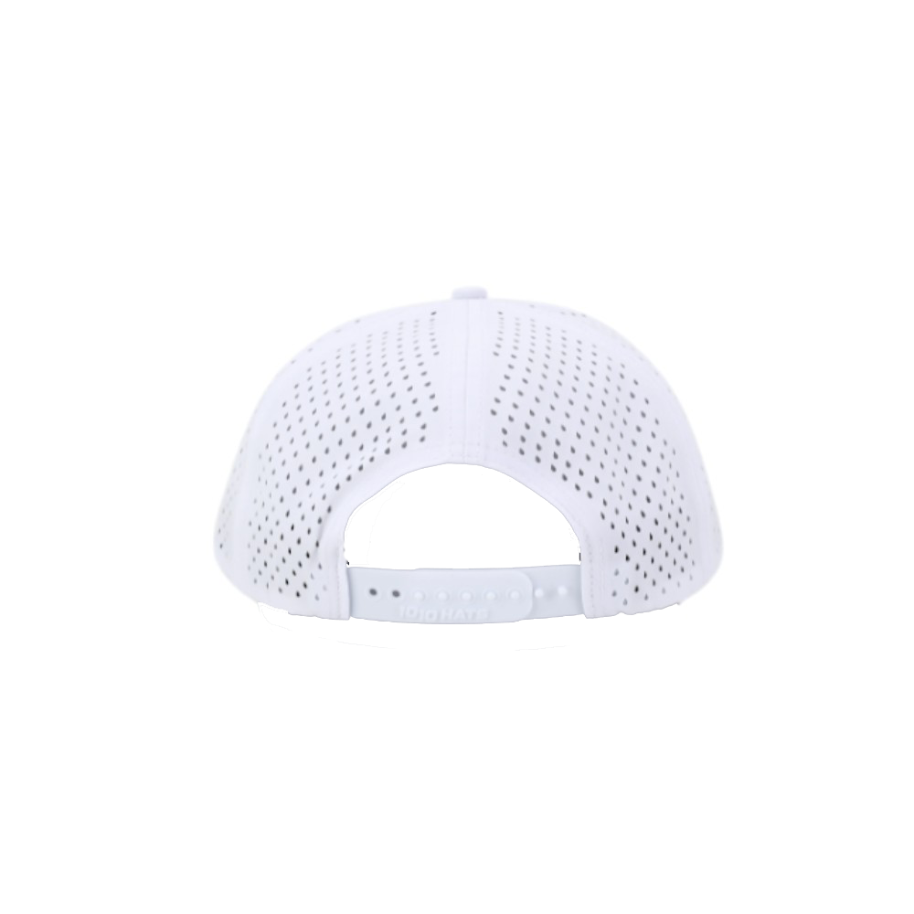 1010 Hats Five-panel Rope Dry-Fit Performance Hat - White/Red