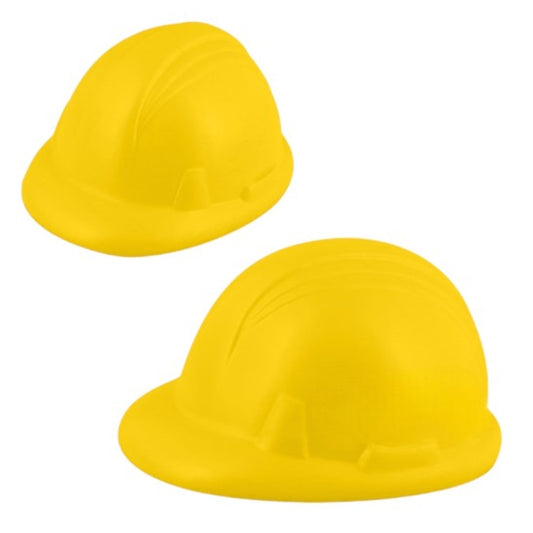 Construction Hard Hat Stress Ball - Yellow