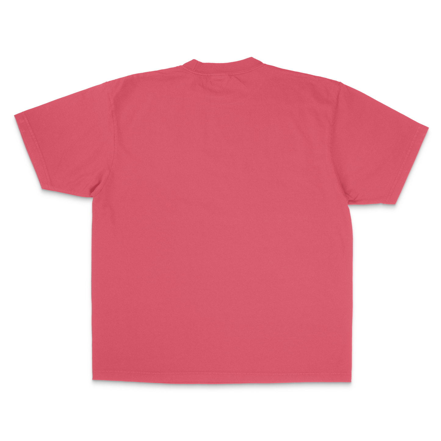 Heavyweight Garment Dye Short Sleeve Tee - Clay Red