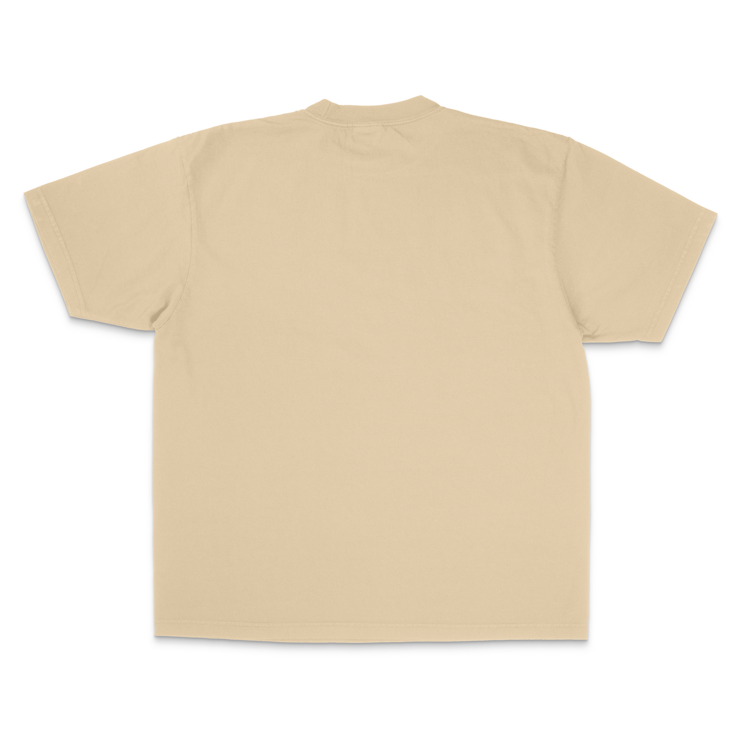 Heavyweight Garment Dye Short Sleeve Tee - Oatmeal