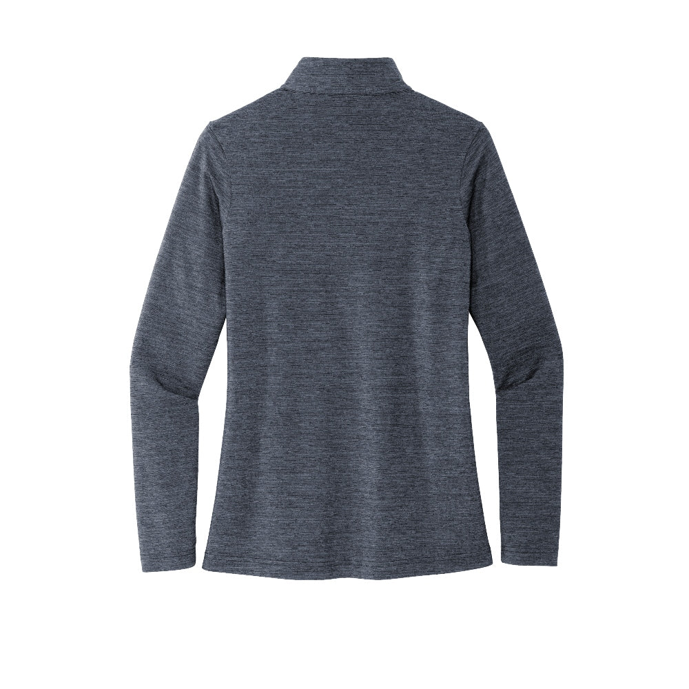 TravisMathew Women's Crestview 1/4-Zip - Vintage Indigo Heather