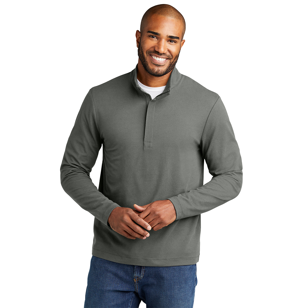 Port Authority® Fairway Stretch 1/4-Zip - Shadow Grey