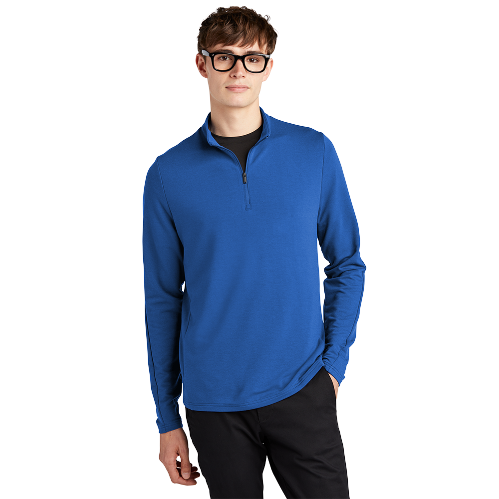 Mercer+Mettle® Stretch 1/4-Zip Pullover - Blue Note