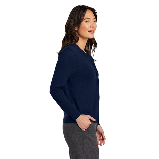 Brooks Brothers® Women’s Washable Merino Cardigan Sweater - Navy Blazer