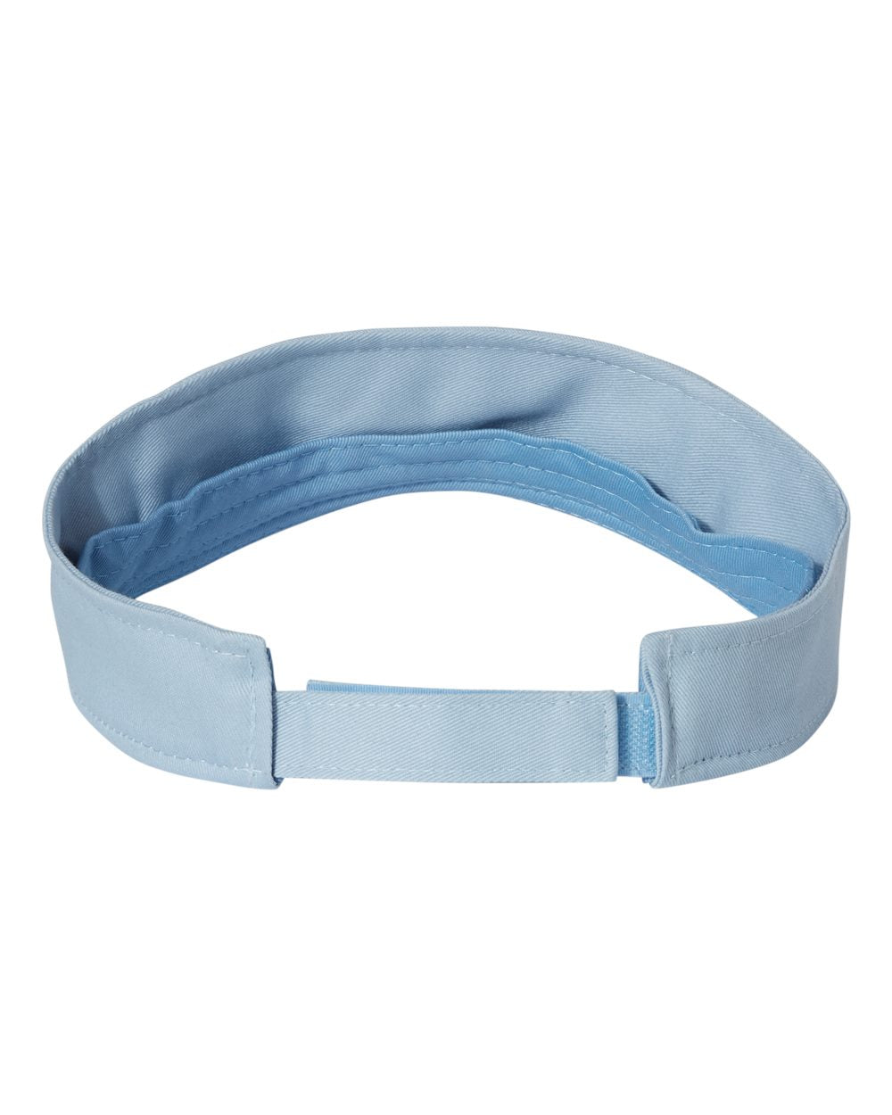 Valucap - Bio-Washed Visor - Baby Blue