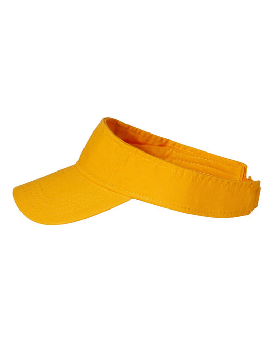 Valucap - Bio-Washed Visor - Gold