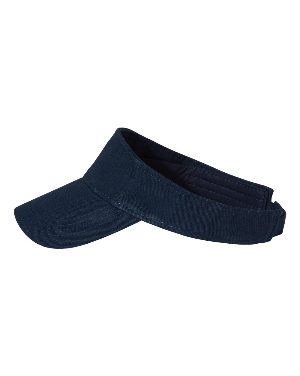 Valucap - Bio-Washed Visor - Navy