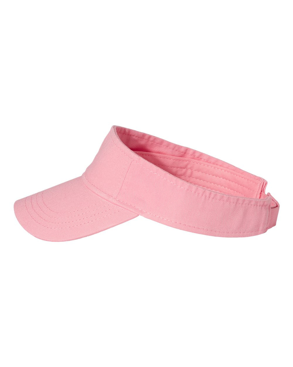 Valucap - Bio-Washed Visor - Pink