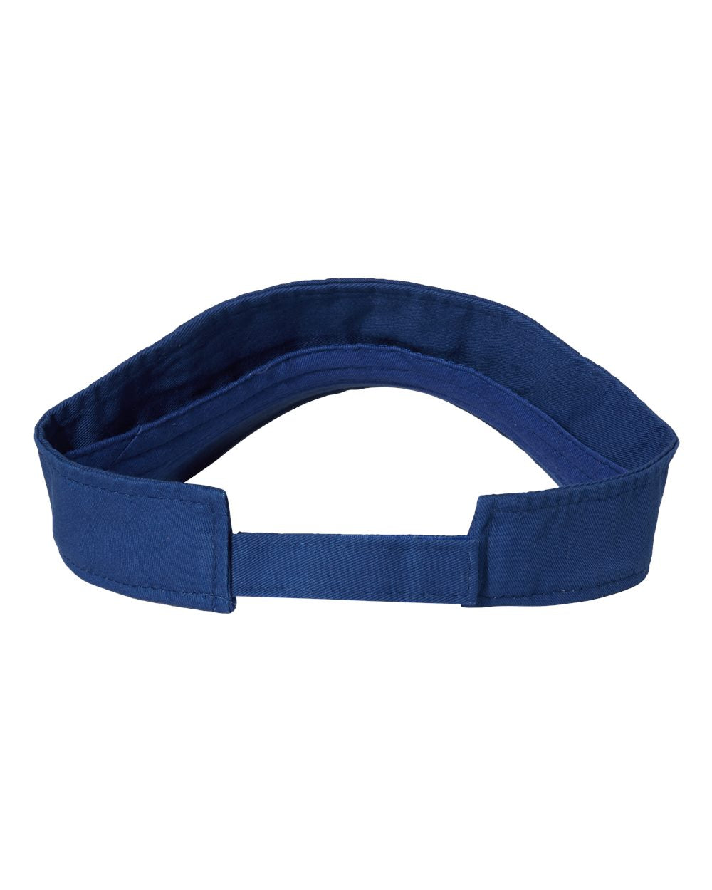 Valucap - Bio-Washed Visor - Royal Blue