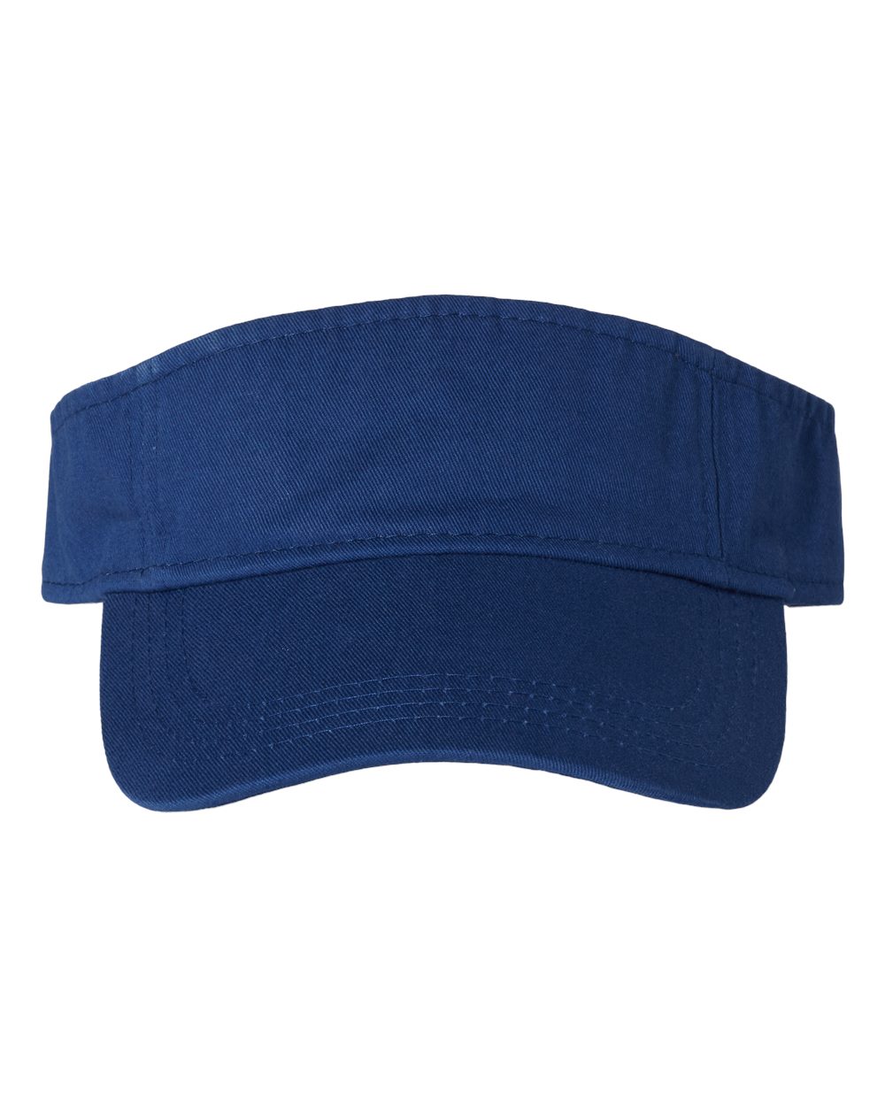Valucap - Bio-Washed Visor - Royal Blue