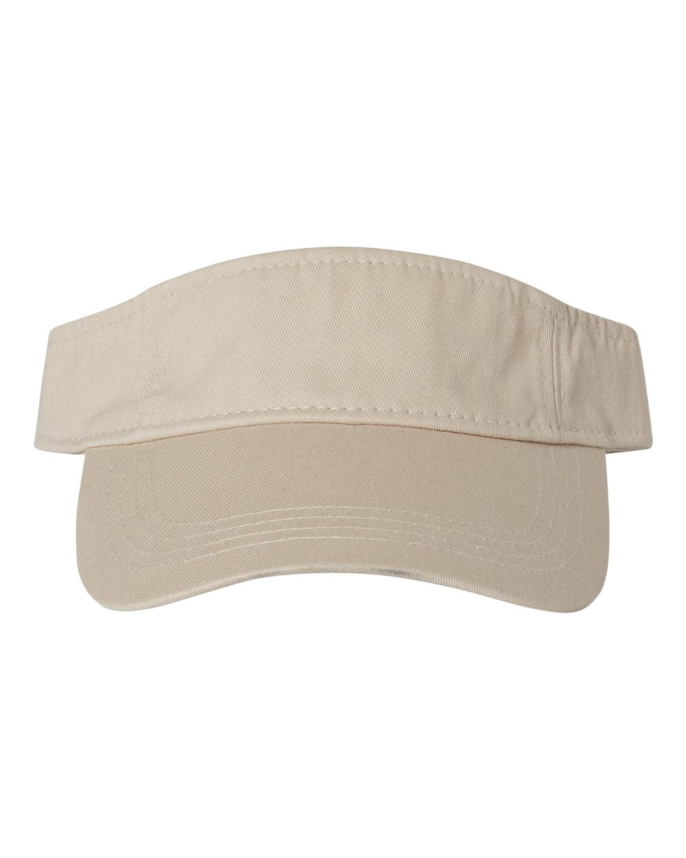 Valucap - Bio-Washed Visor - Stone