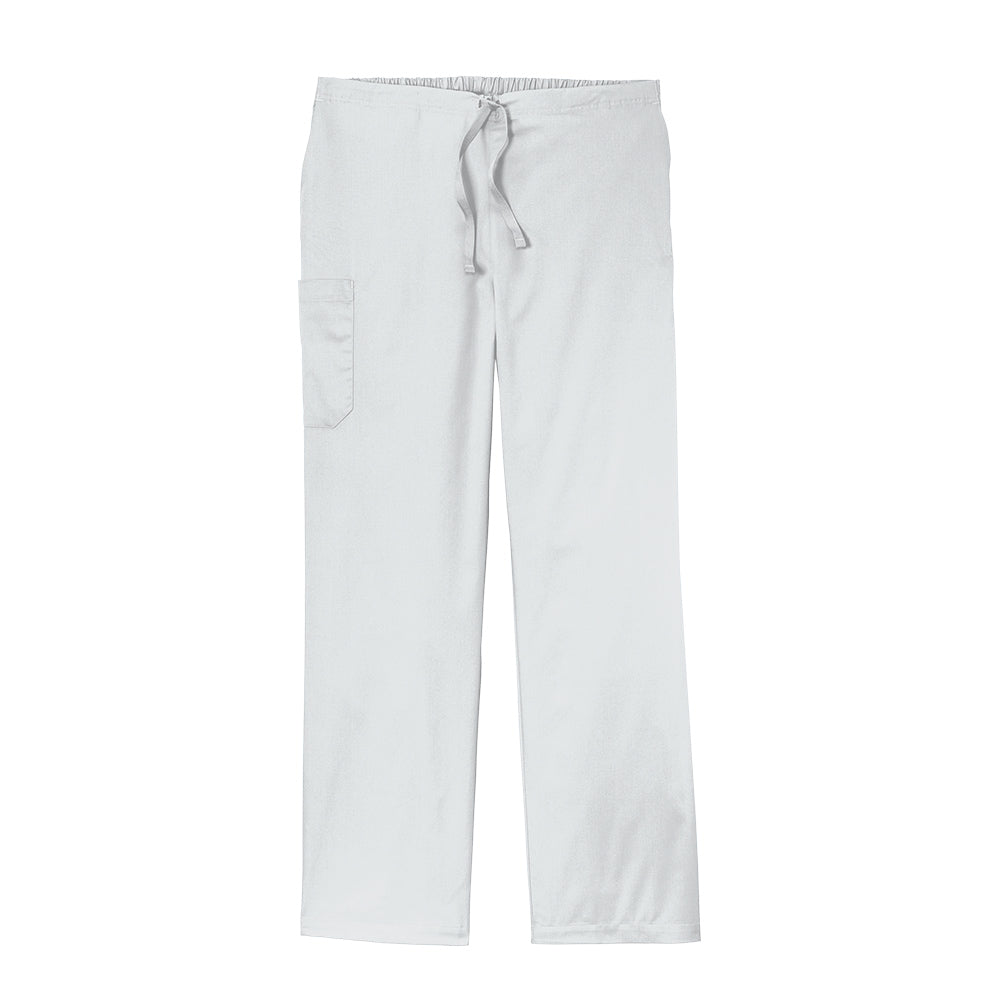 WonderWink® Men’s WorkFlex™ Mock Wrap Cargo Pants - White