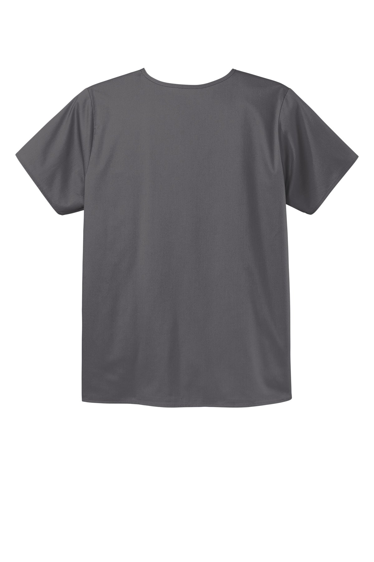 WonderWink® Men’s WorkFlex™ Mock Wrap Top - Pewter