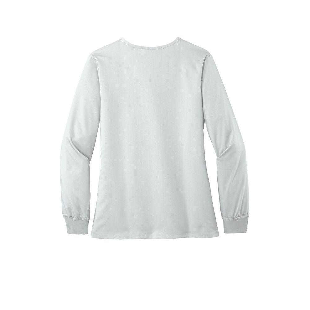 Wink™ Women’s Premiere Flex™ Full-Zip Scrub Jacket - White
