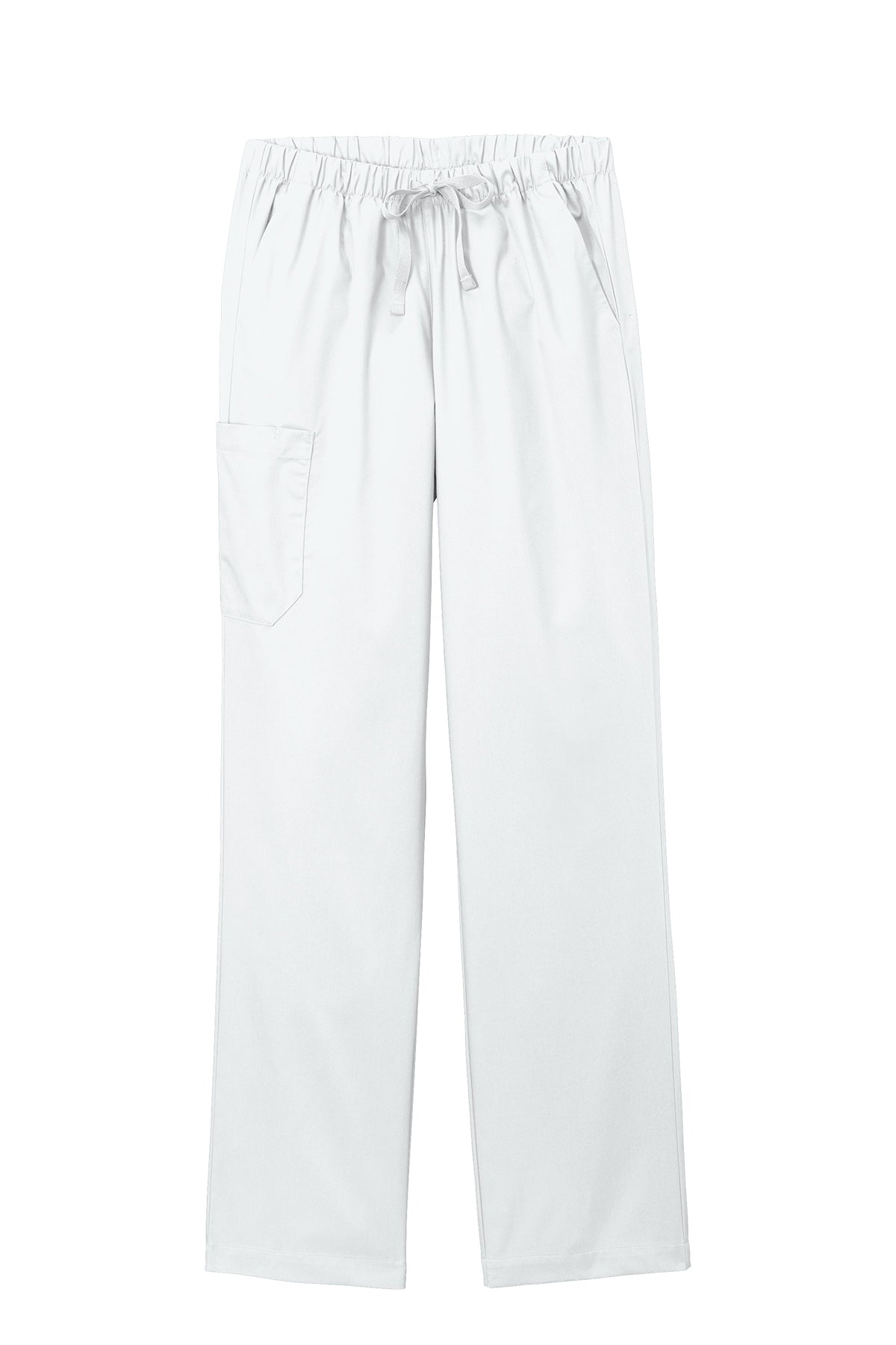WonderWink® Women’s WorkFlex™ Mock Wrap Cargo Pants - White