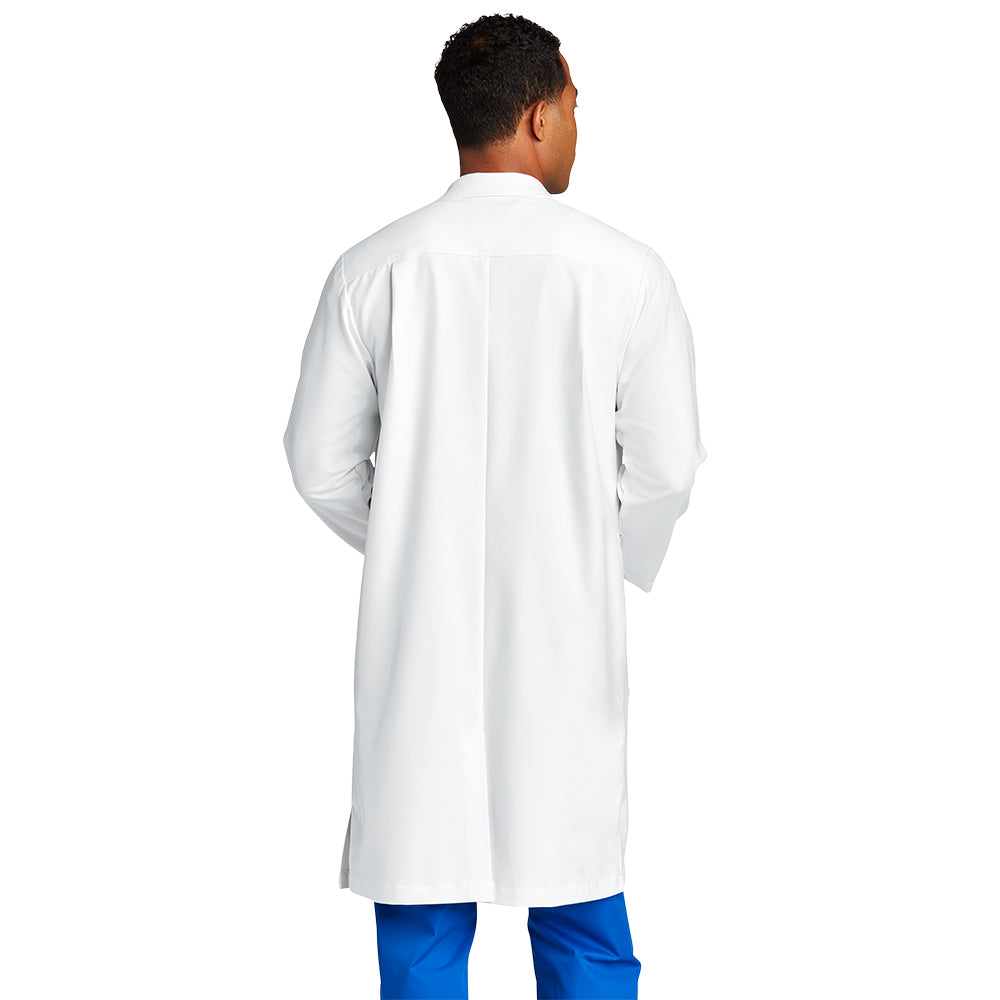 WonderWink® Men's Long Lab Coat - White