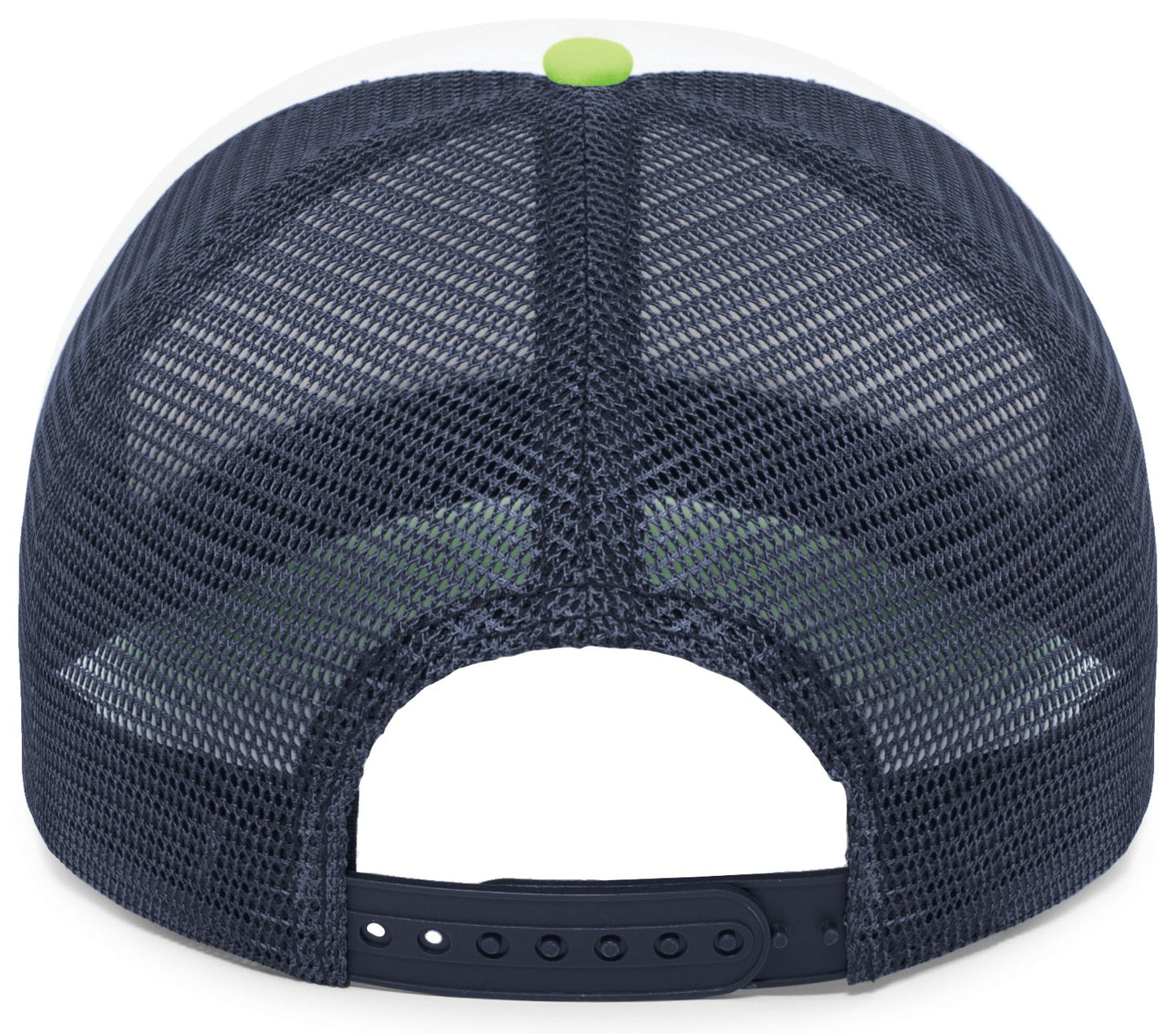 Pacific Headwear Foamie Fresh Trucker Cap - White/Navy
