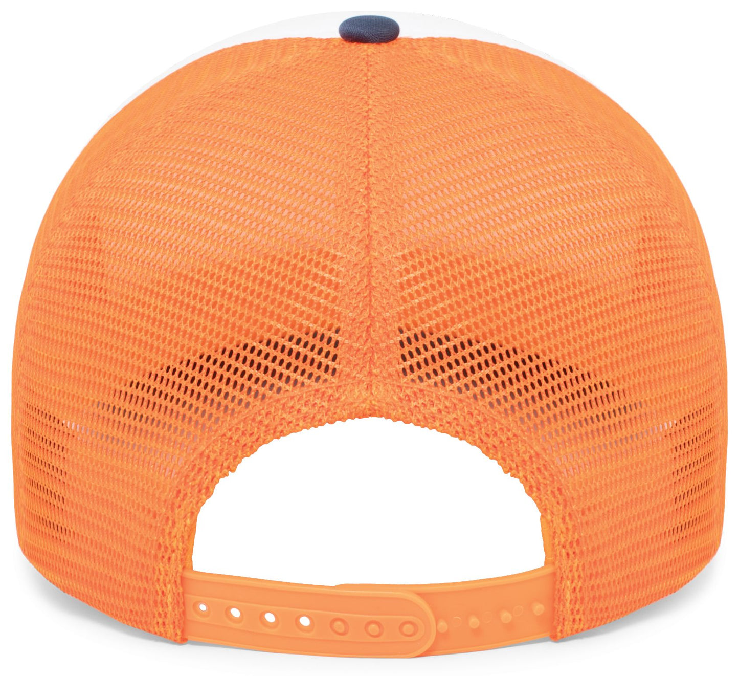 Pacific Headwear Foamie Fresh Trucker Cap - White/Orange/Navy