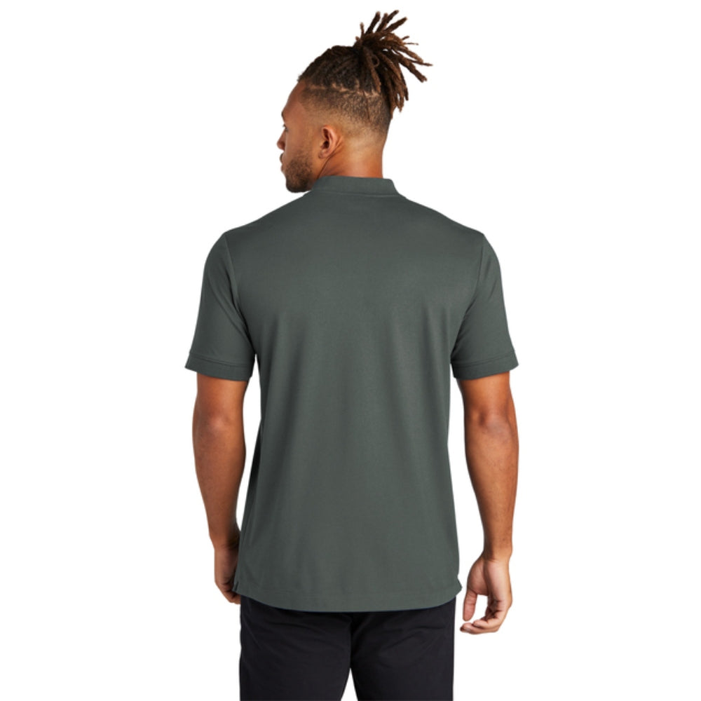 Mercer+Mettle® Stretch Pique Henley - Anchor Grey