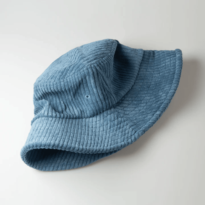Corduroy Bucket Hat - Azure