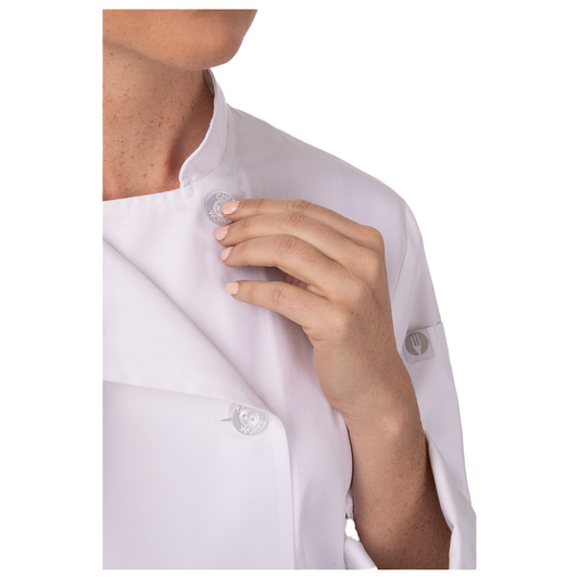 LE MANS CHEF COAT - White