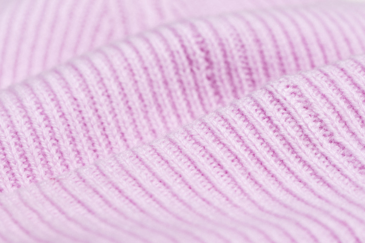 Cashmere Wool Beanie - Lilac